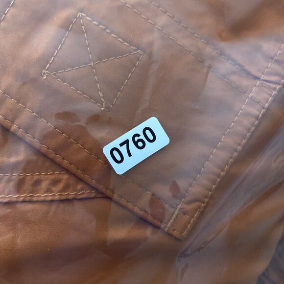 Vantage Nylon Anorak‎ Jacket Mens XL 1/2 Zip Hoodie Windbreaker Vintage Hilton - Picture 15 of 15